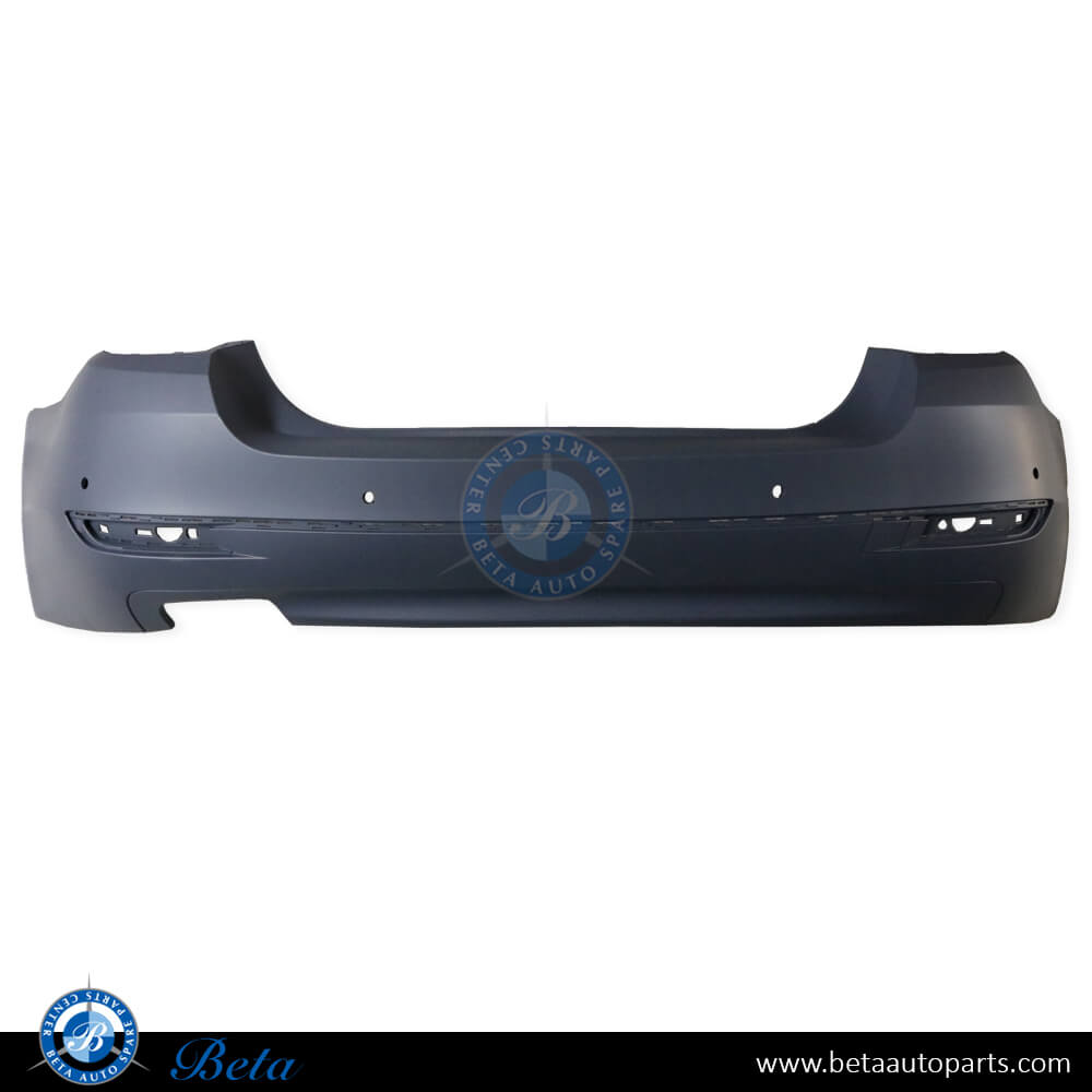 Rear Bumper with PDC Modern/Luxury for BMW 5 Series F10 2014-2016 models, Part Number 51127332773 Rear Bumper with PDC Modern/Luxury for BMW 5 Series F10 2014-2016 models, Part Number 51127332773